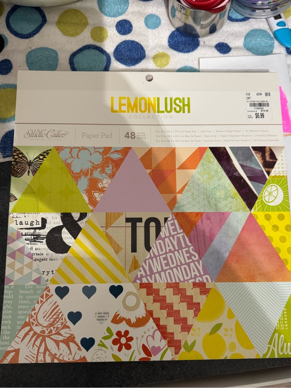 Studio calico scrapbook paper pad